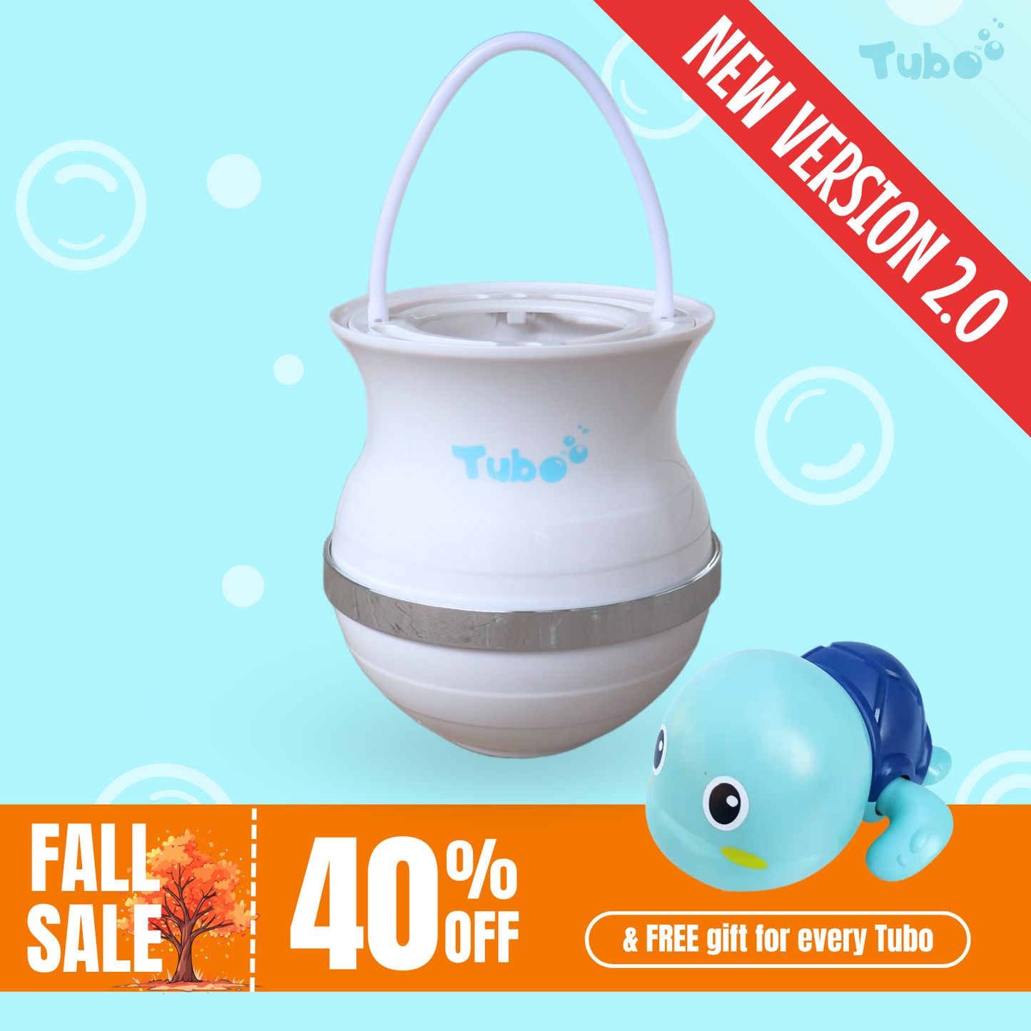 NEW Tubo™ 2.0 Bath Filter