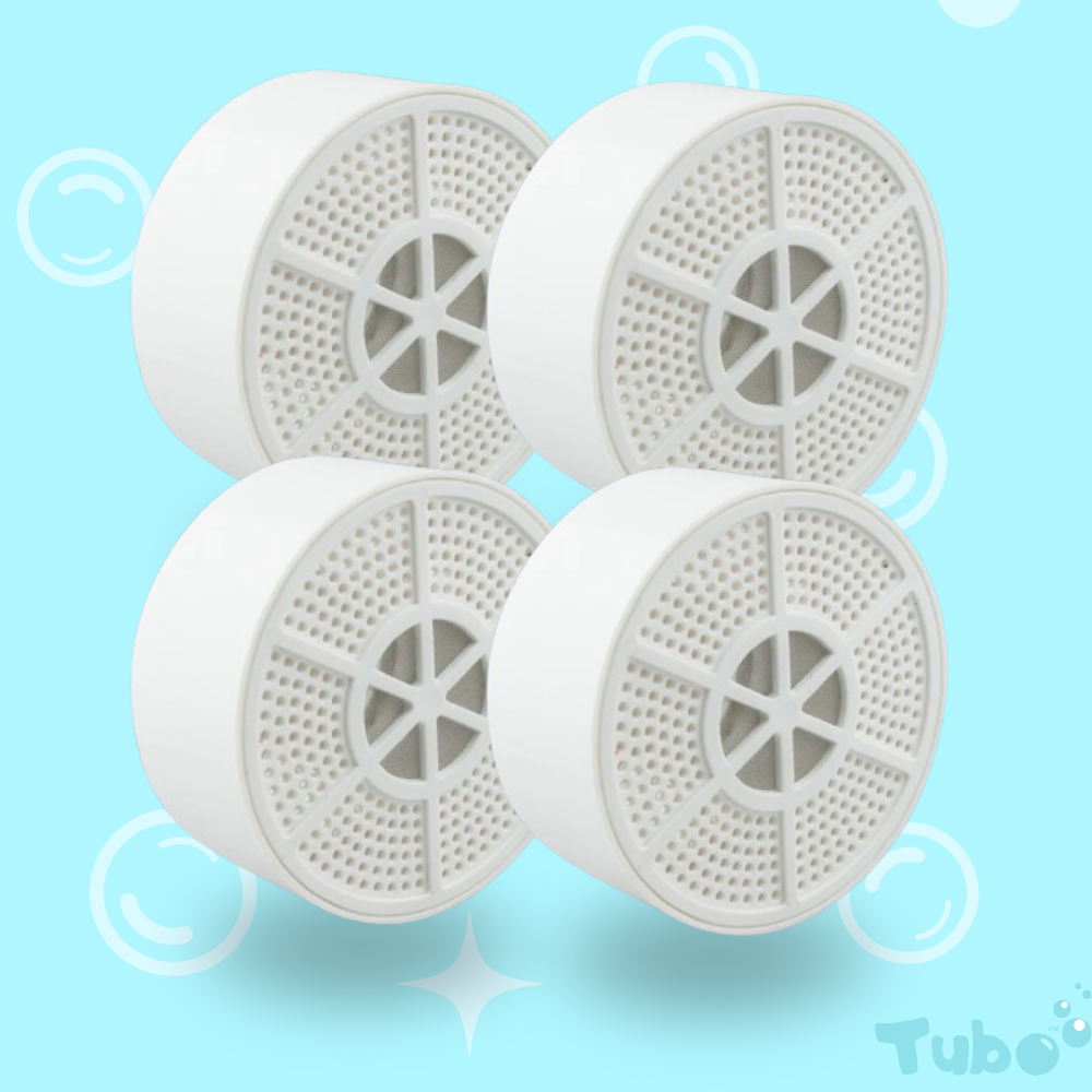 4x Replacement Bath Filters (1 Year Supply)