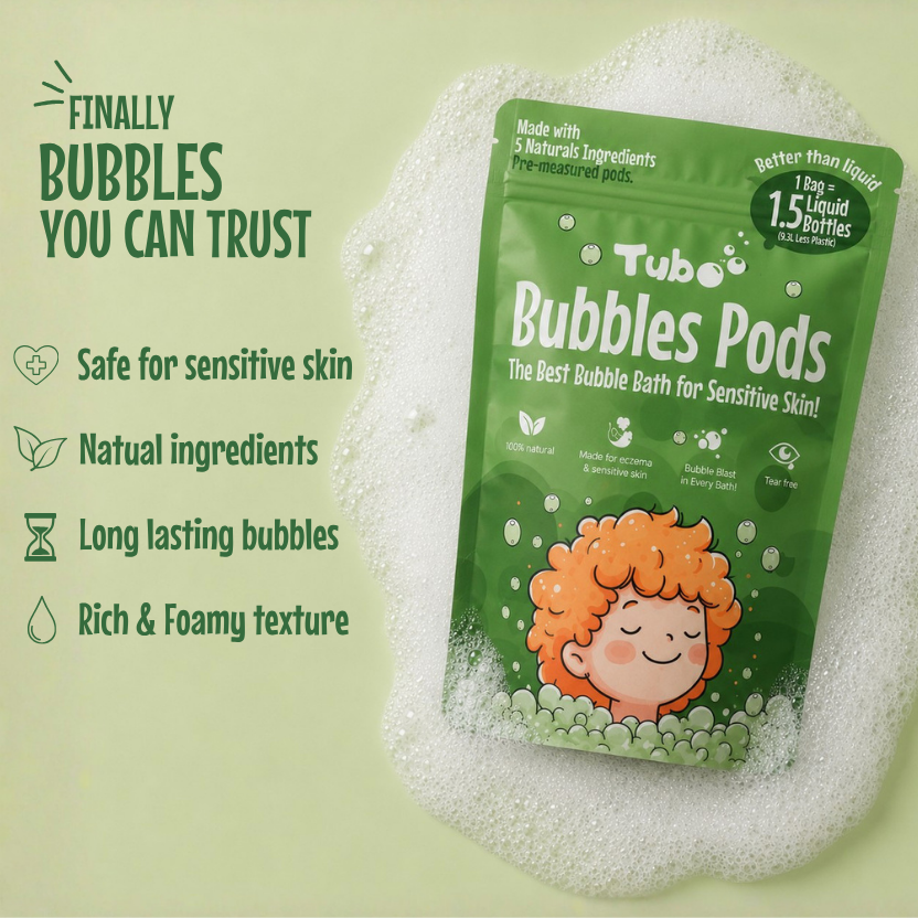 NEW Tubo™ Bubble Pods – Natural Bubble Bath
