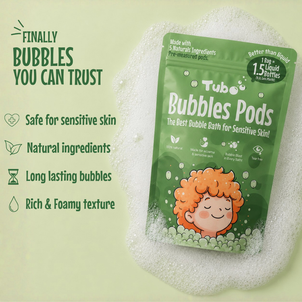 NEW Tubo™ Bubble Pods – Natural Bubble Bath