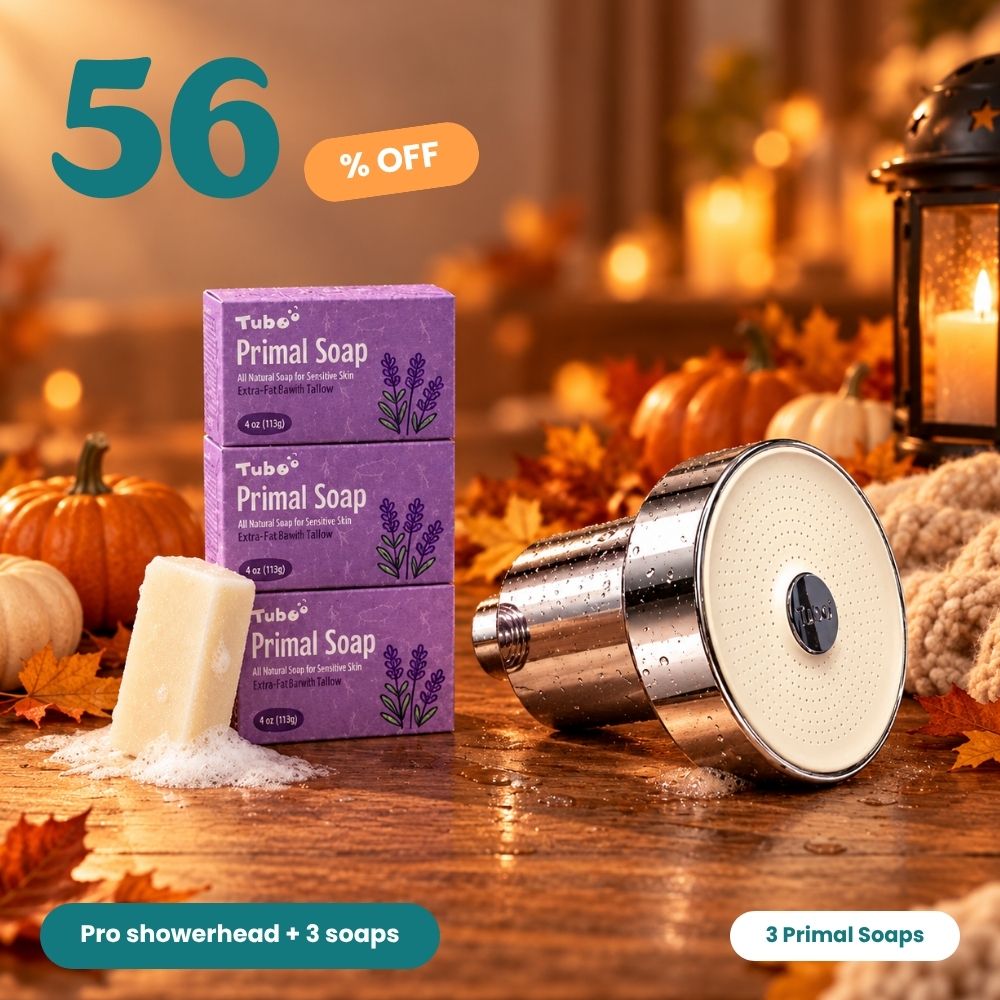 Shower + Soap Set with Tubo Pro showerhead